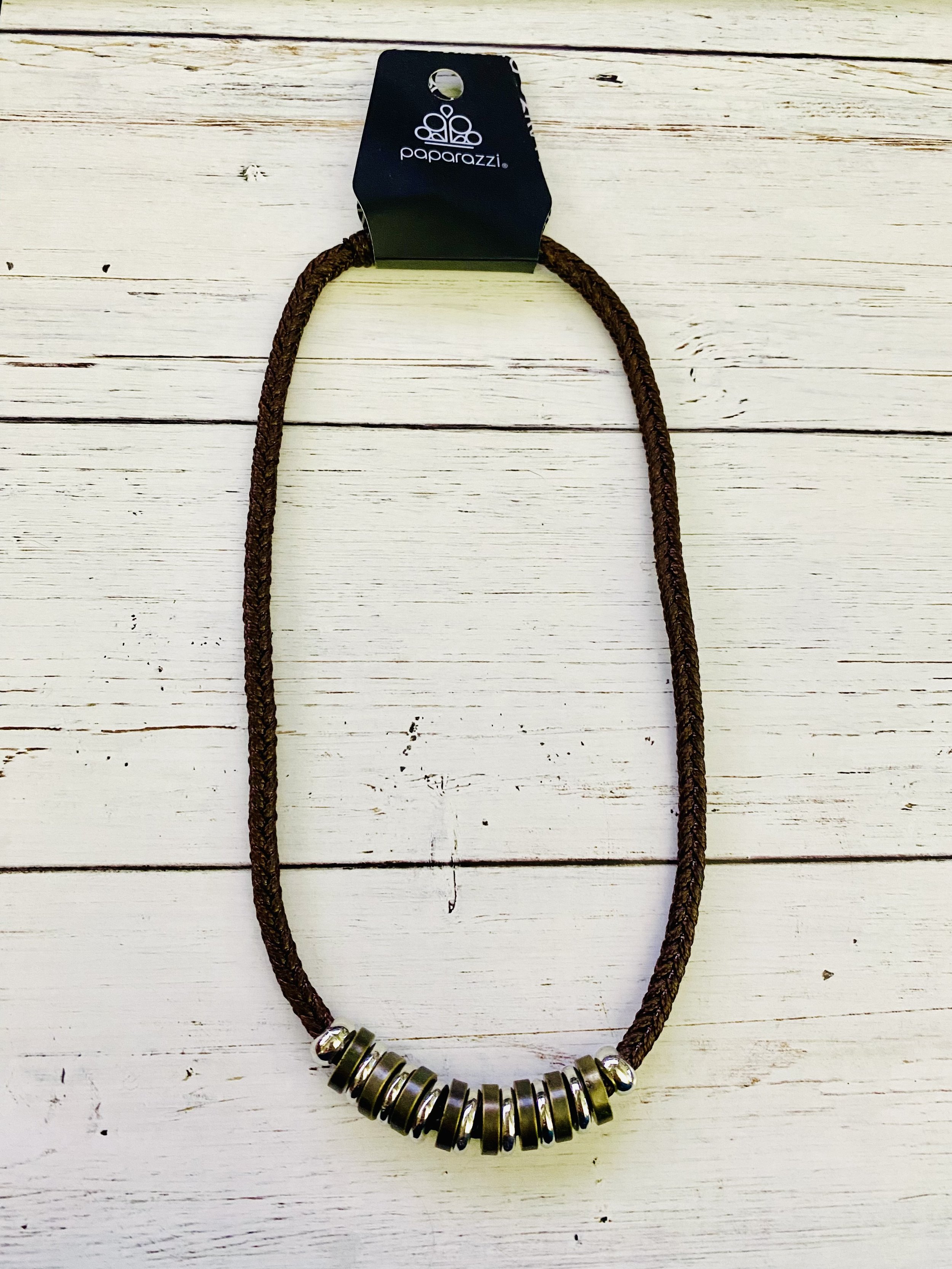 Primitive Prize - Brown Urban Necklace