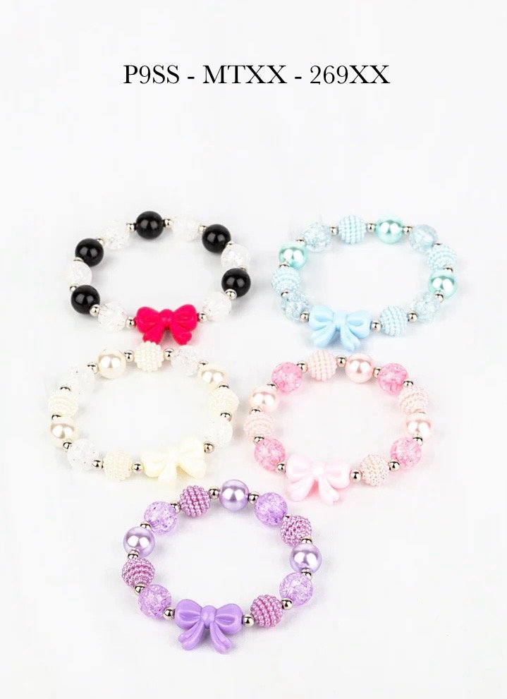 10-pack - Bow Tie / Starlet Shimmer Bracelets