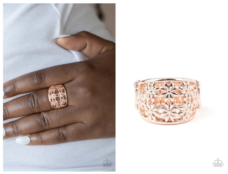 Crazy About Daises - Rose Gold Ring