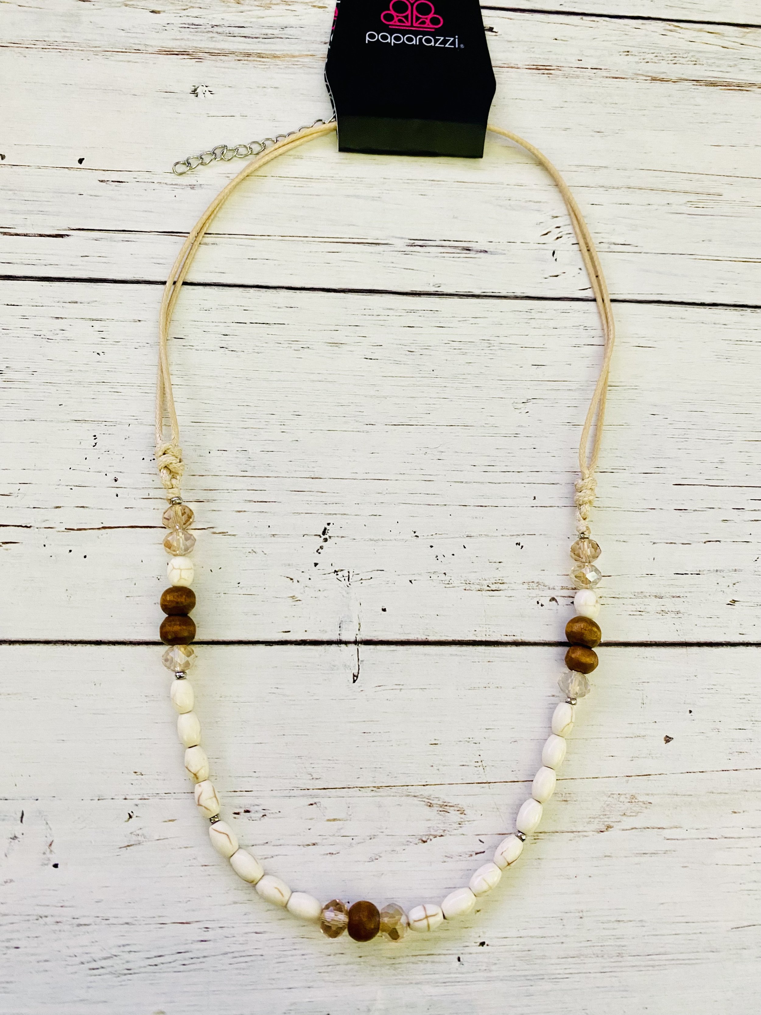 Groundbreaking Glamour - Brown Urban Necklace