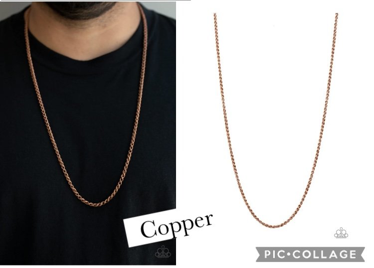 Jump Street - Copper Urban Men's Necklace