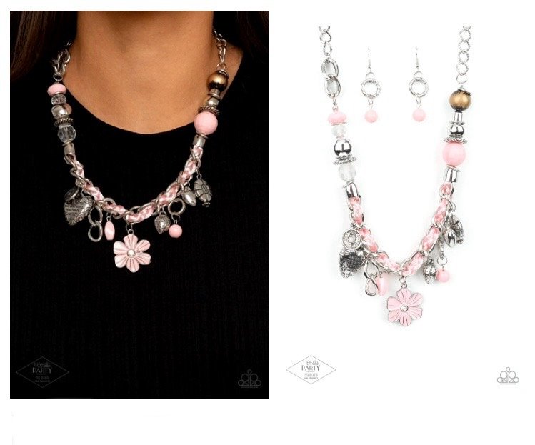 Charmed. I Am Sure - Pink Necklace