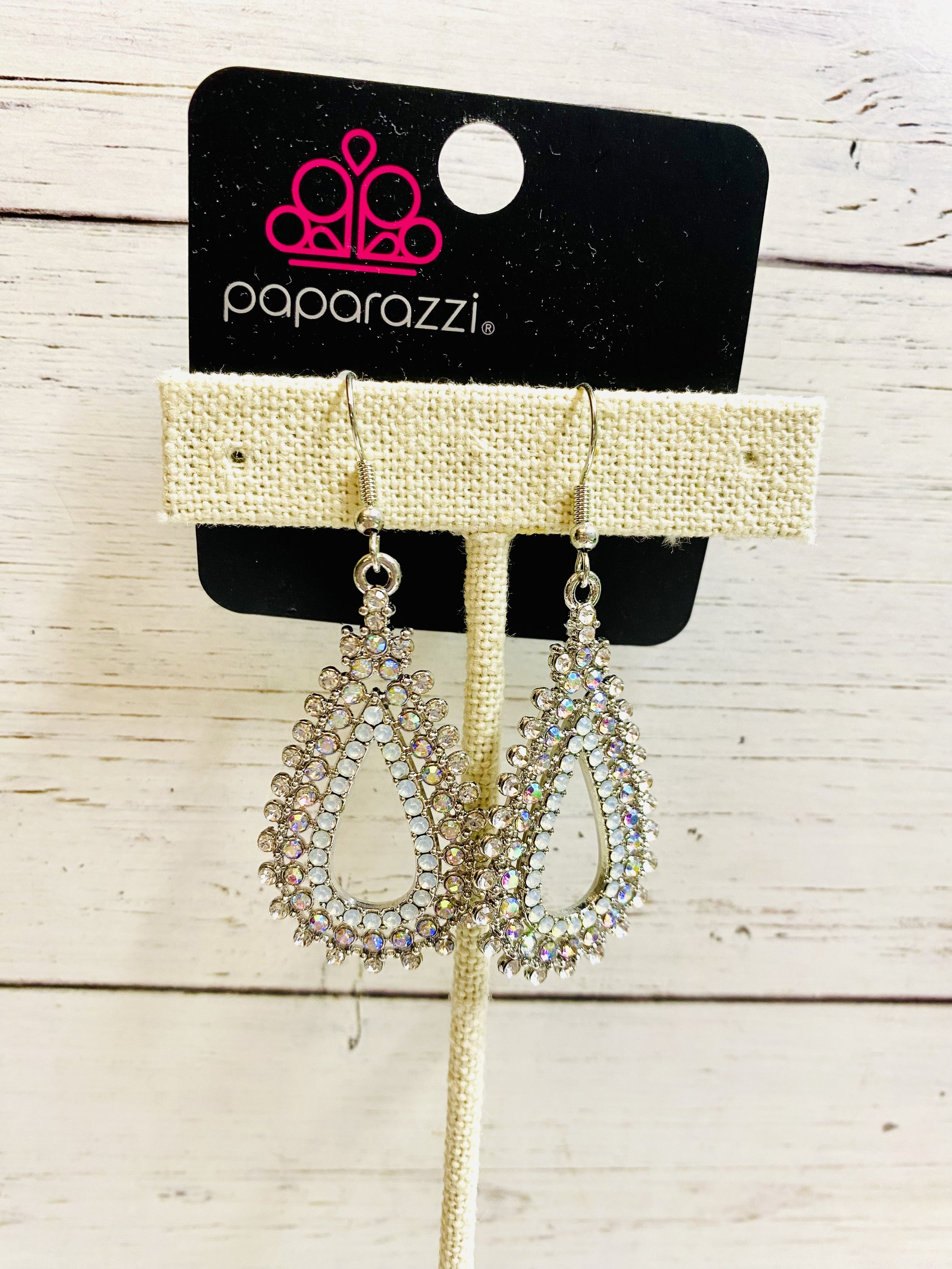 The Works - Multi/Oil Spill Earrings