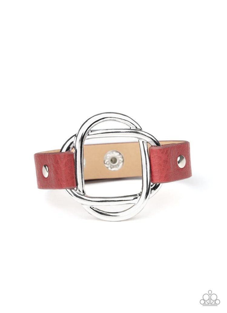 Nautically Knotted - Red Urban Bracelet