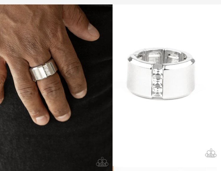 The Graduate - White Men's Ring