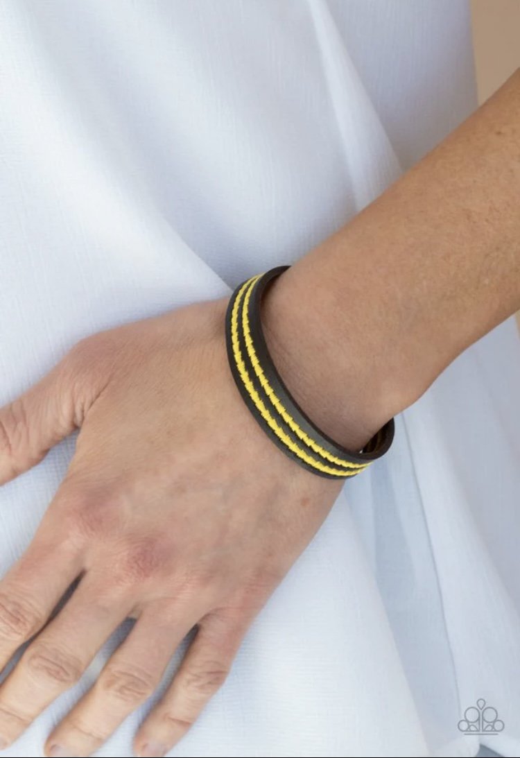 Show The Way - Yellow Urban Bracelet
