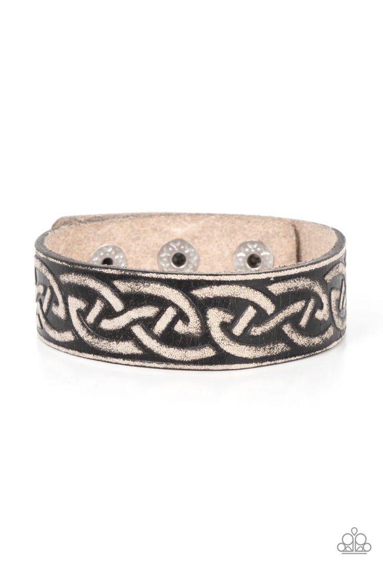 Rebel Runes - Black Urban Bracelet