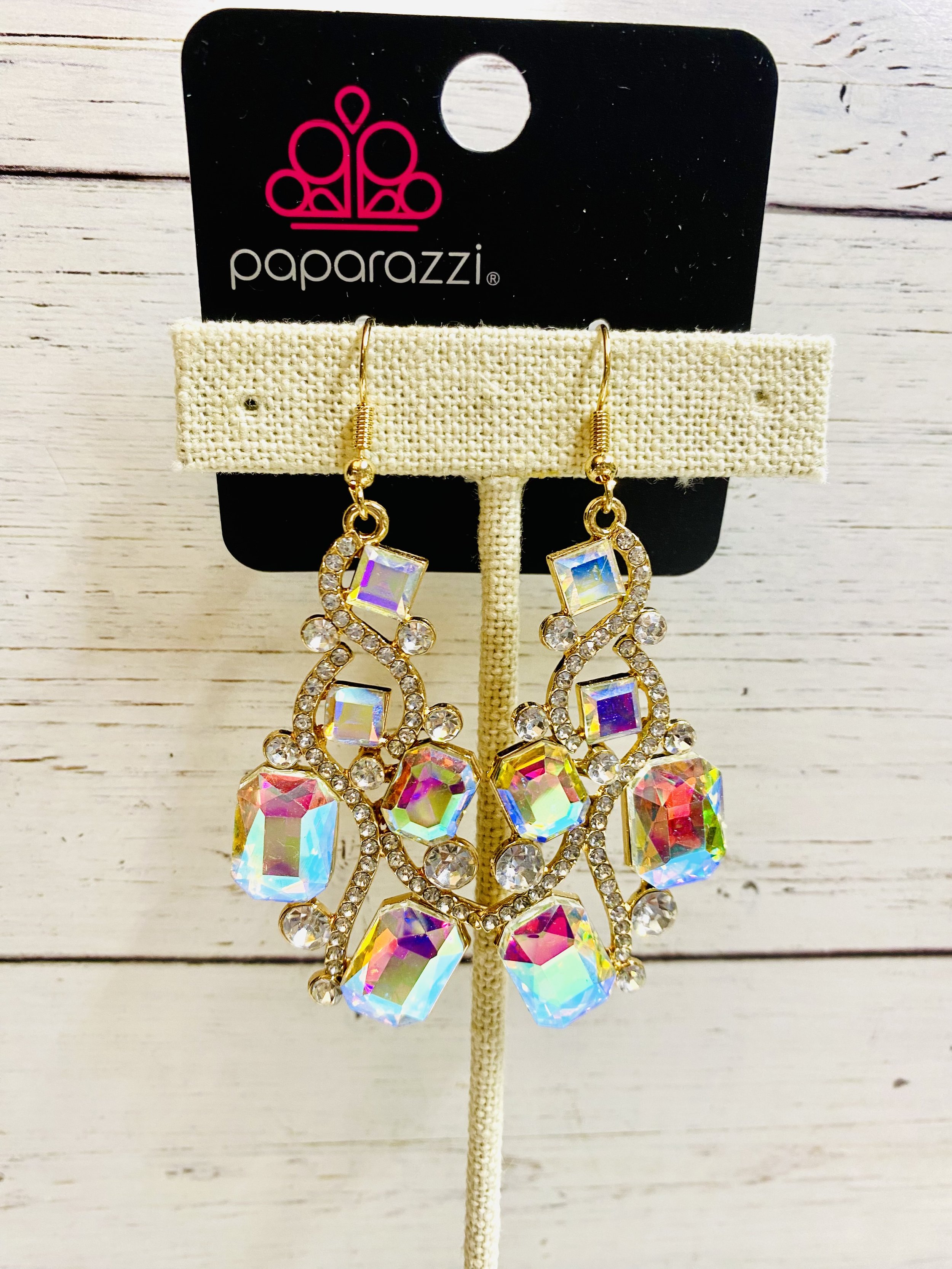 Interstellar Illumination - Multi/Oil Spill Earrings