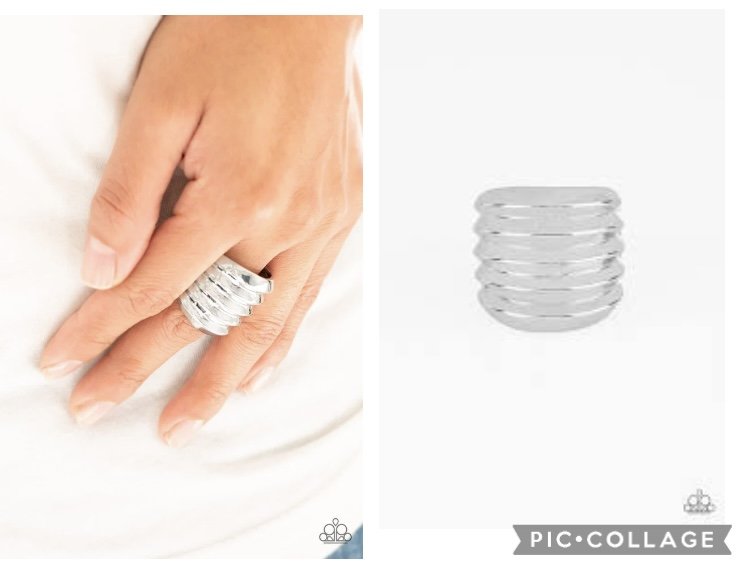 Hit 'Em Where It Hurts - Silver Ring