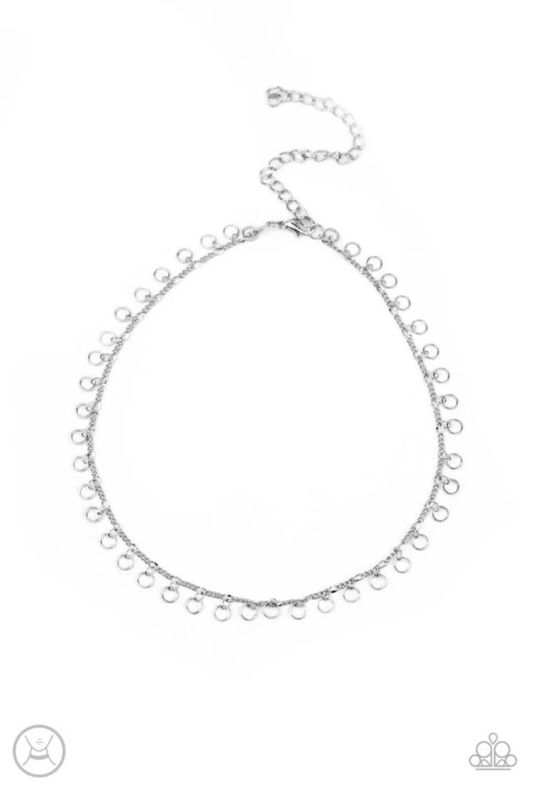 Minimalist Magic - Silver Choker Necklace