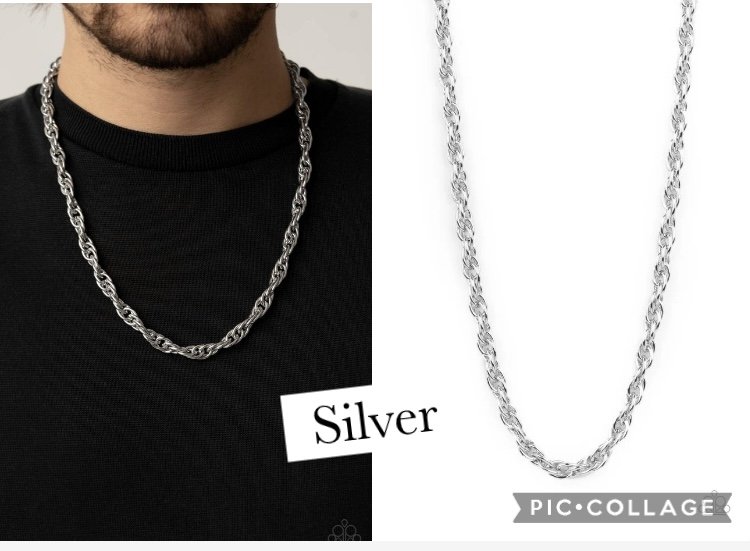 Extra Entrepreneur - Silver Urban Men's Necklace