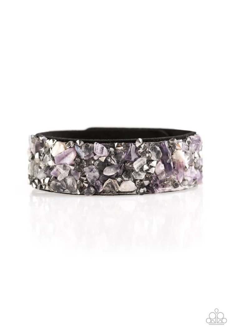Totally Crushed It - Purple Urban Bracelet