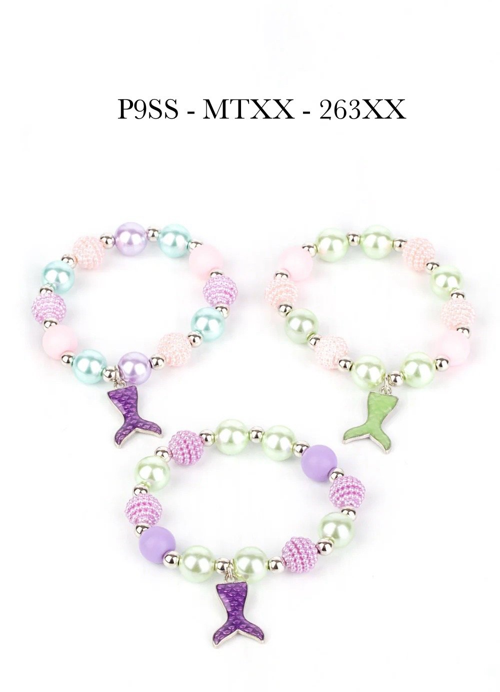 10-pack - Mermaid Tails / Starlet Shimmer Bracelets