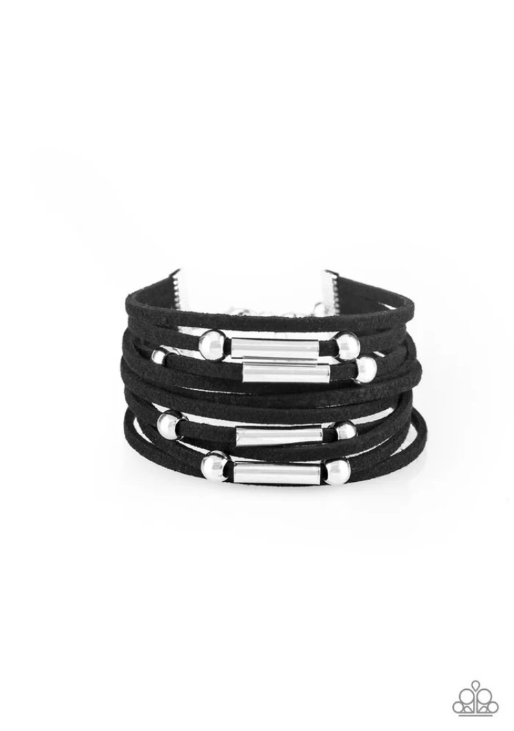 Back To BACKPACKER - Black Urban Bracelet