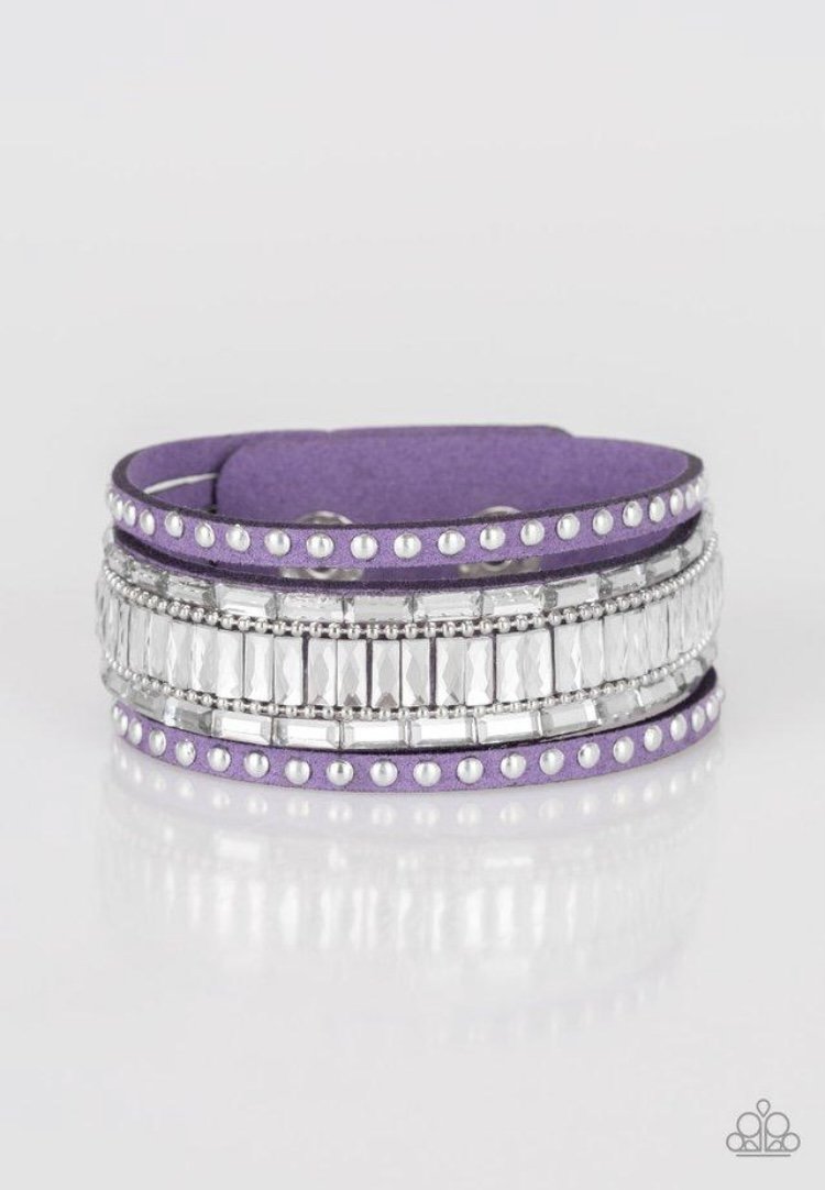 Rock Star Rocker - Purple Urban Bracelet