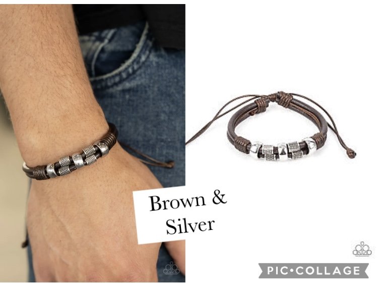 Urban Cattle Drive - Brown Urban Bracelet