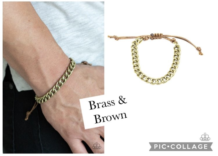 Blitz - Brass Urban Men's Bracelet