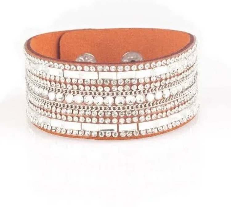 Rebel Radiance - Orange Urban Bracelet
