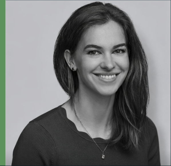 Black and white image The Head of Executive Coaching Olga Vysotska