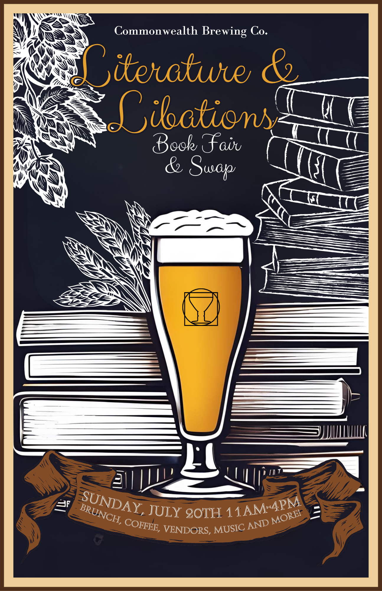 Literature & Libations - Commonwealth Brewing