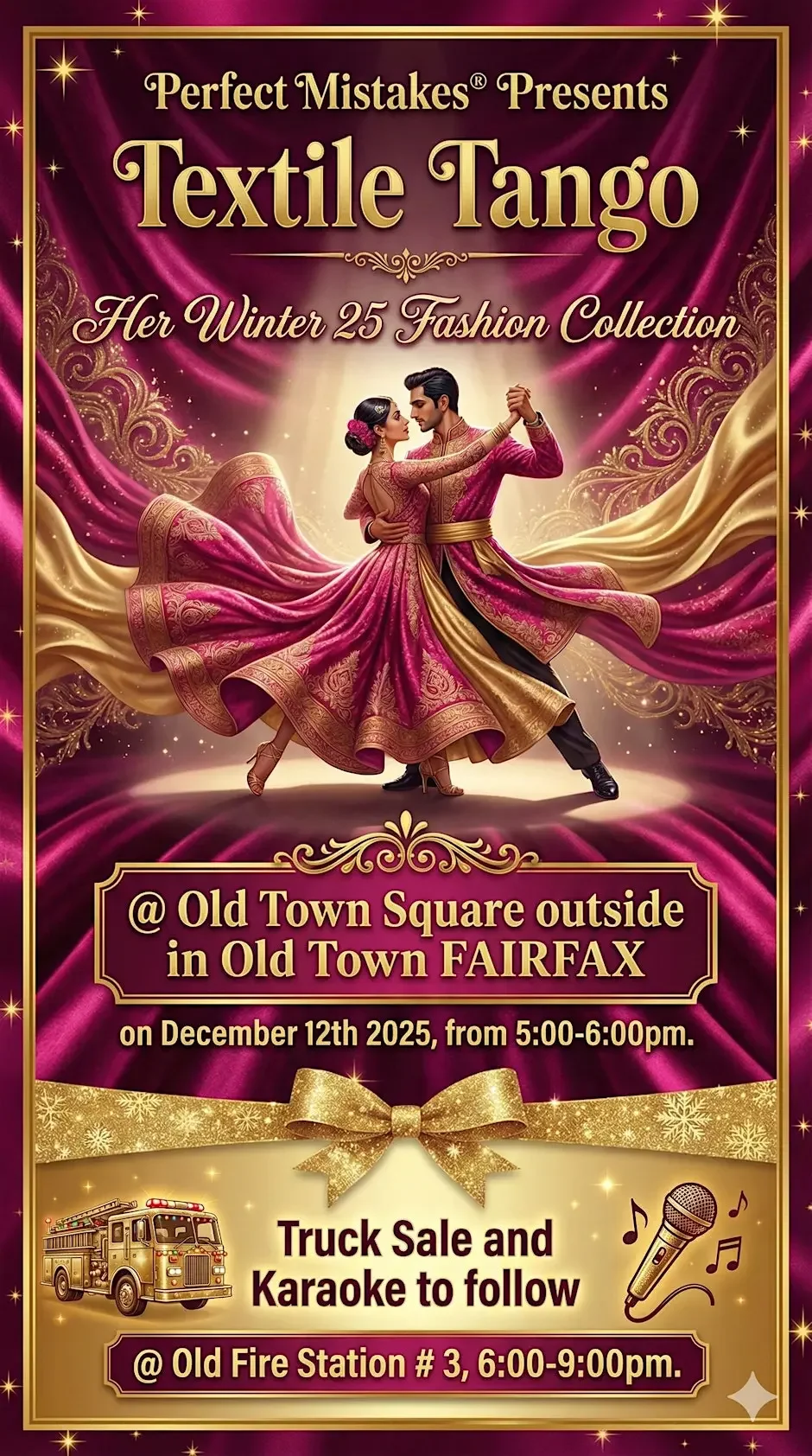 Perfect Mistakes ®️Textile Tango Fashion Show