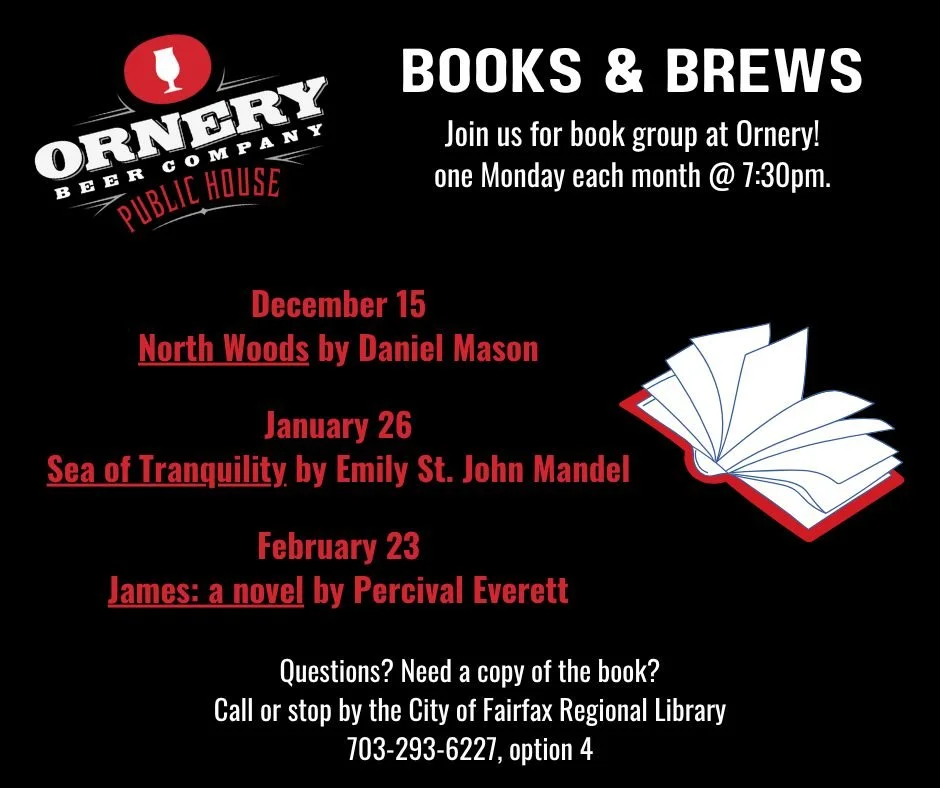 Books and Brews Book Club - Ornery Beer Company