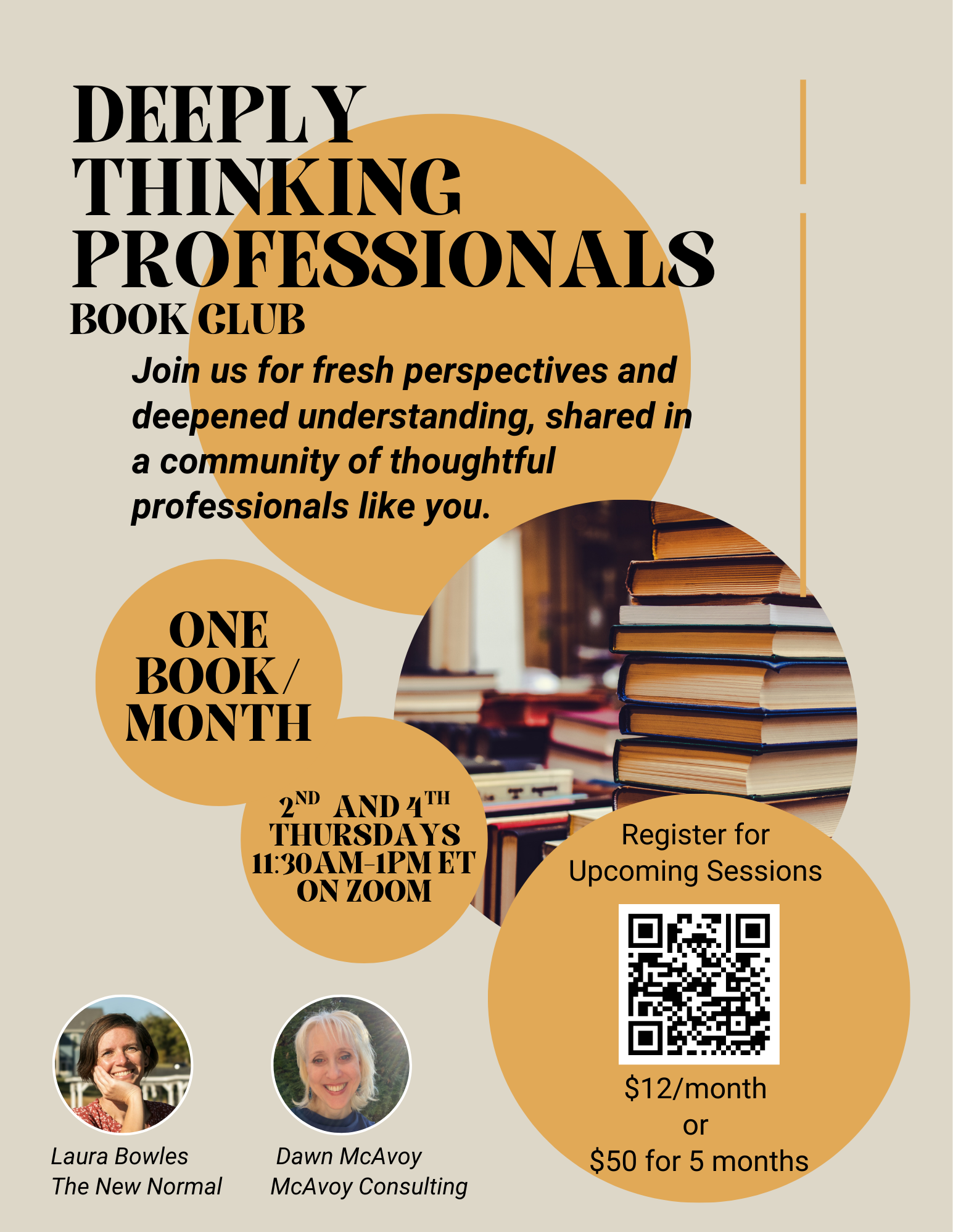 Deeply Thinking Professionals Book Club - The New Normal Coaching