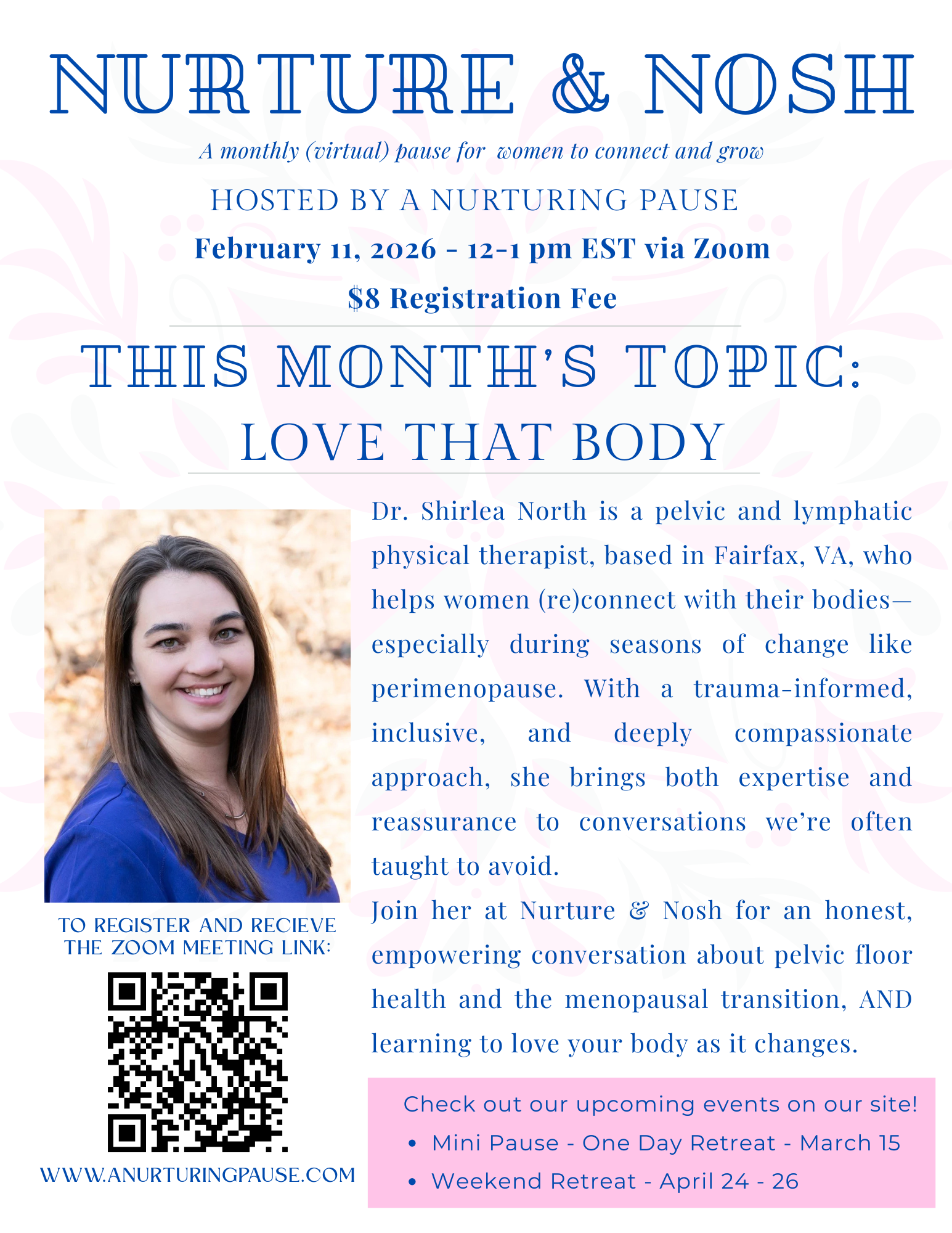 Nurture & Nosh with Dr. Shirlea North