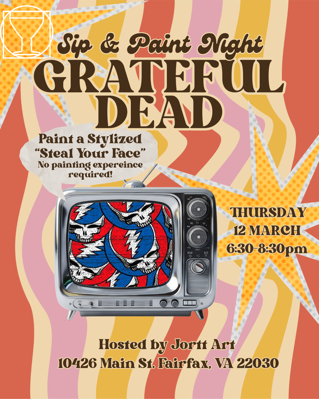  Sip & Paint Night w/ Jortt Art - Commonwealth Brewing Co