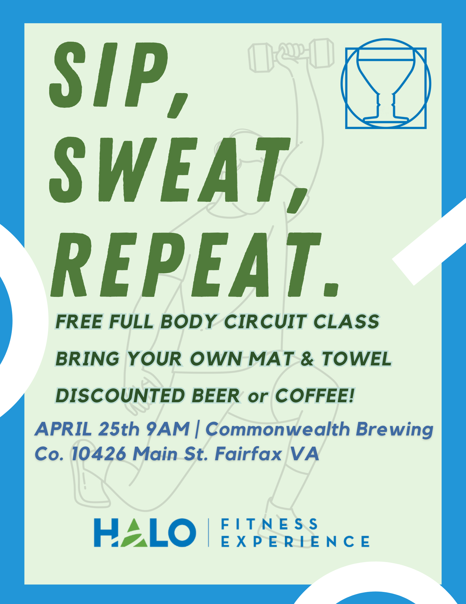 Sip, Sweat, Repeat - Commonwealth Brewing Co.
