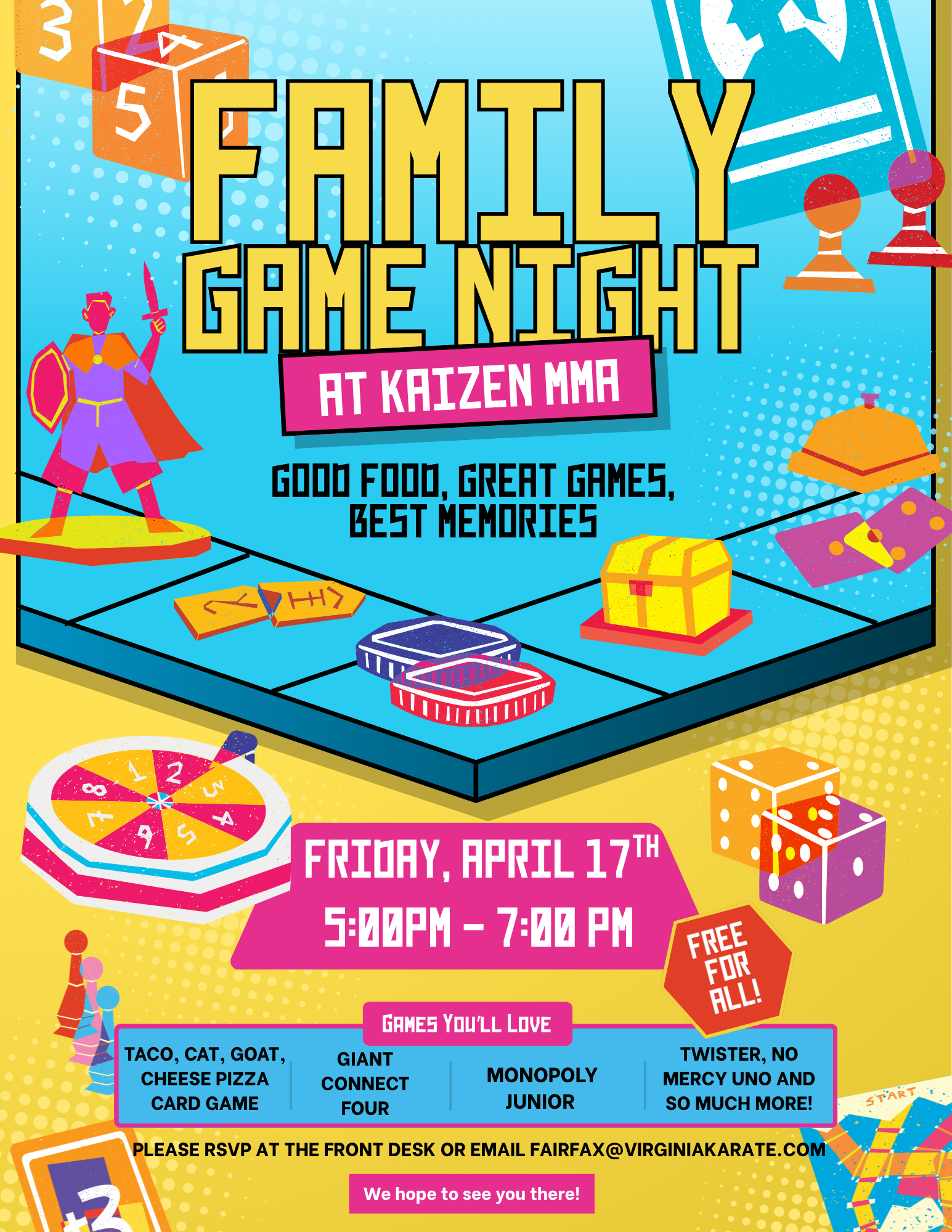Family Game Night - Kaizen MMA