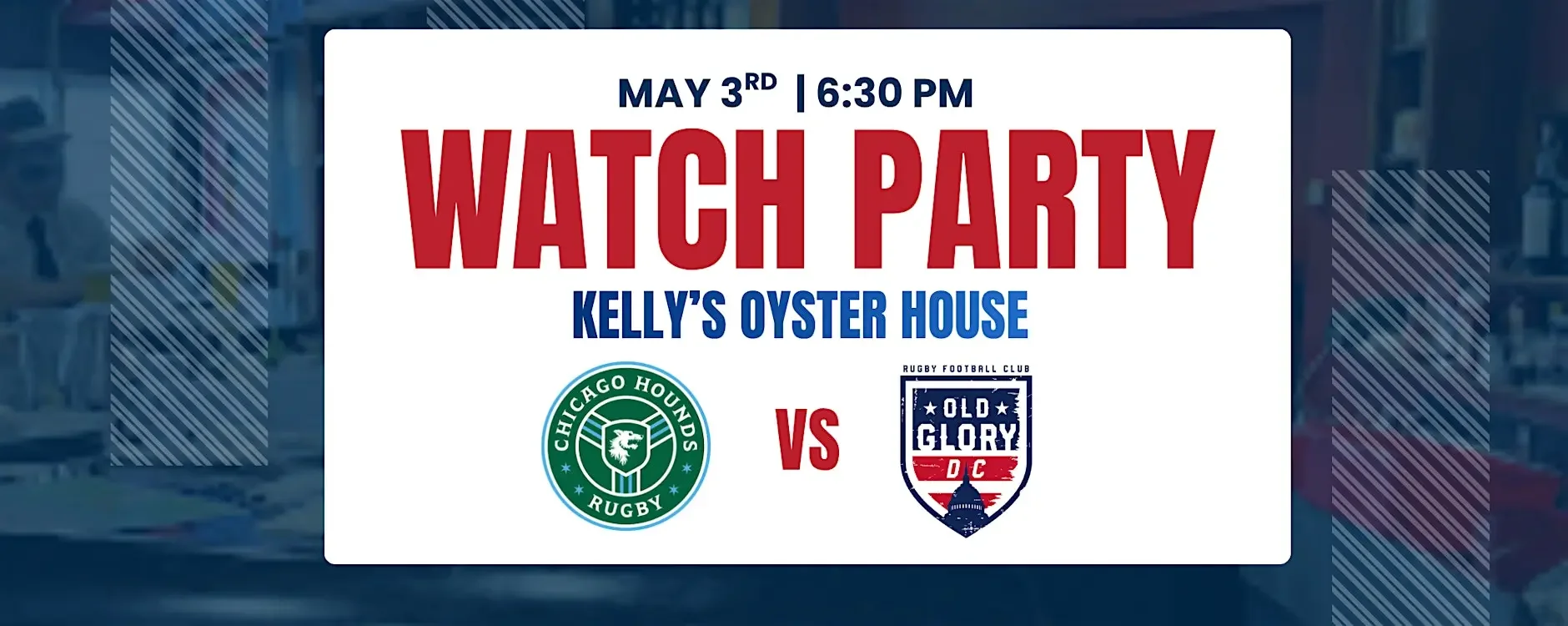 Old Glory Vs. Chicago Watch Party