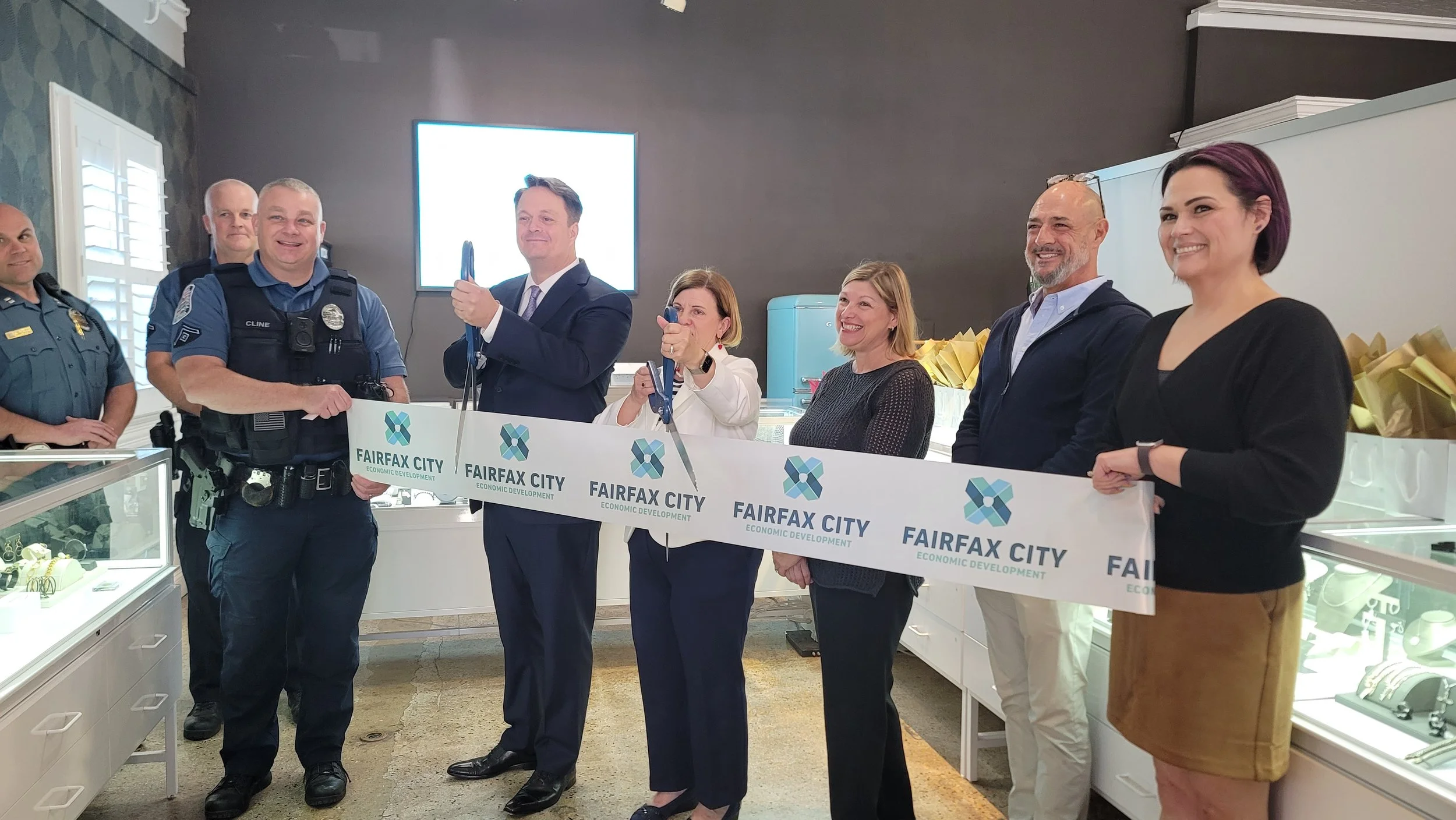 Fairfax Fine Jewelry Celebrates Grand Re-Opening and Ribbon Cutting in Fairfax