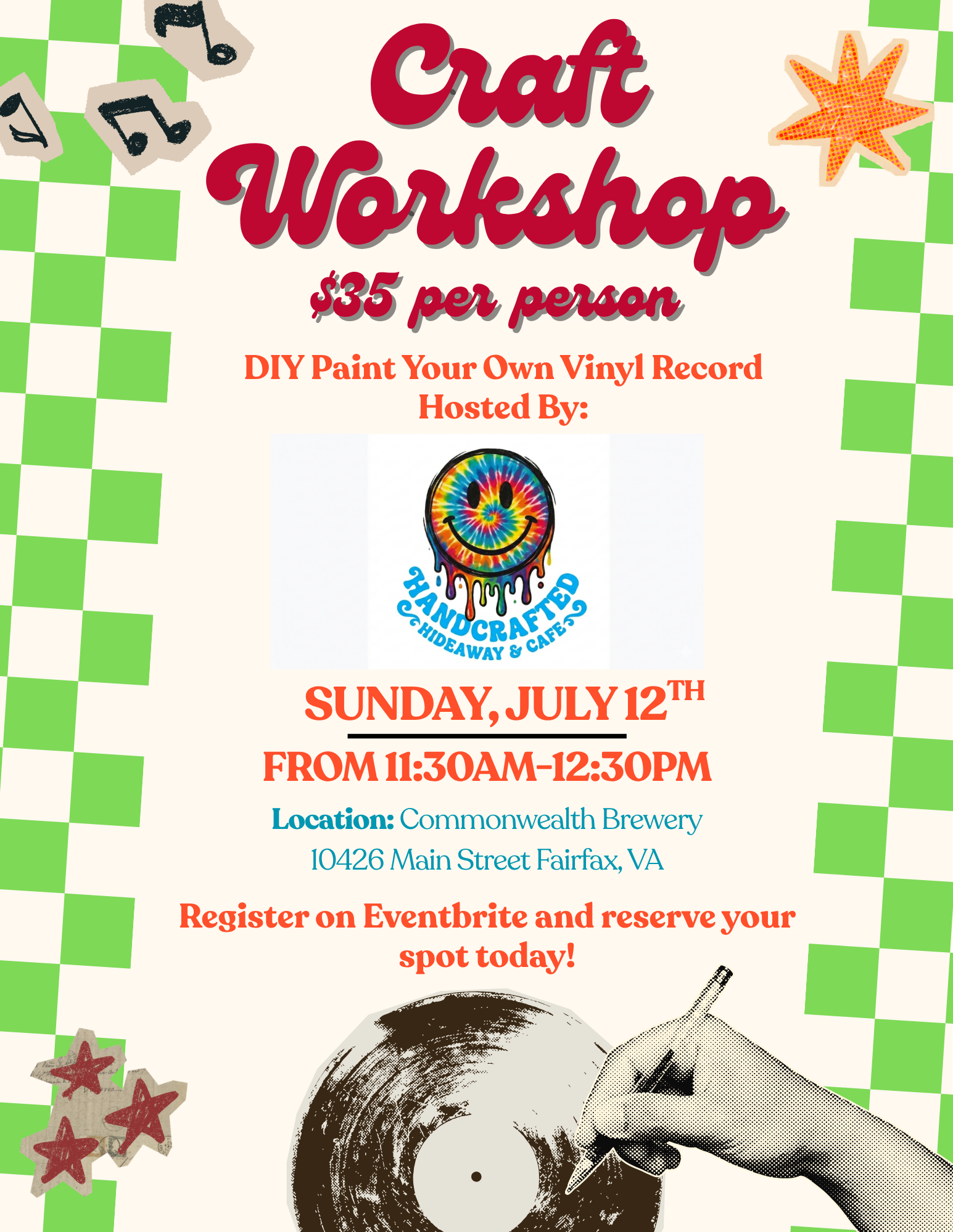 DIY Craft Workshop hosted by Handcrafted Hideaway - Commonwealth Brewing