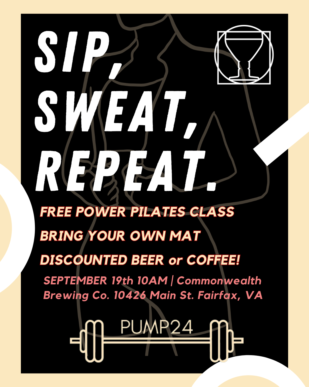 SIP, SWEAT, REPEAT. w/ Pump24 - Commonwealth Brewing Co