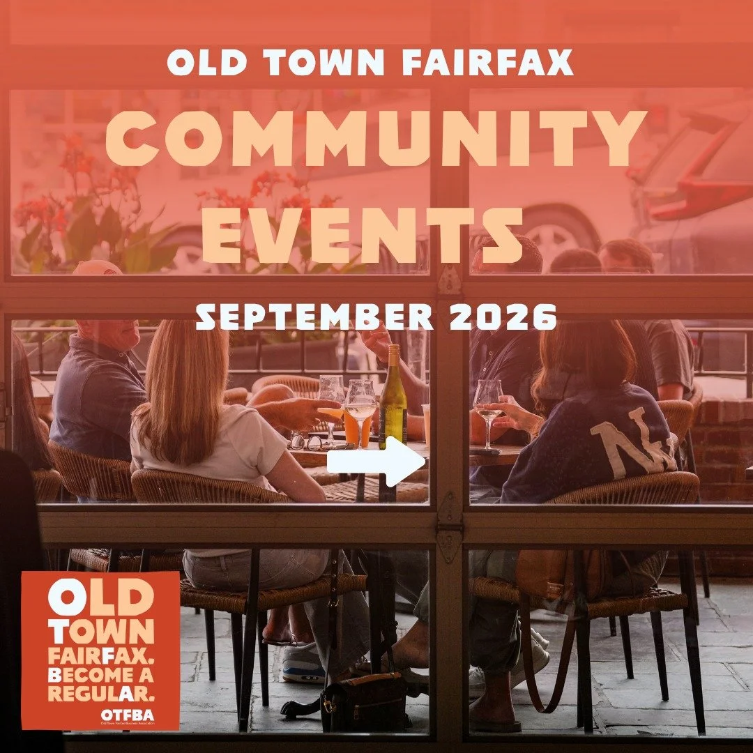 September is here, and there's a TON happening around Old Town Fairfax! 🍂

Enjoy Dancing on the Square every Thursday, check out the Labor Day Car Show, shop local markets, grab some good food, and find activities for the whole family.

Whether you'