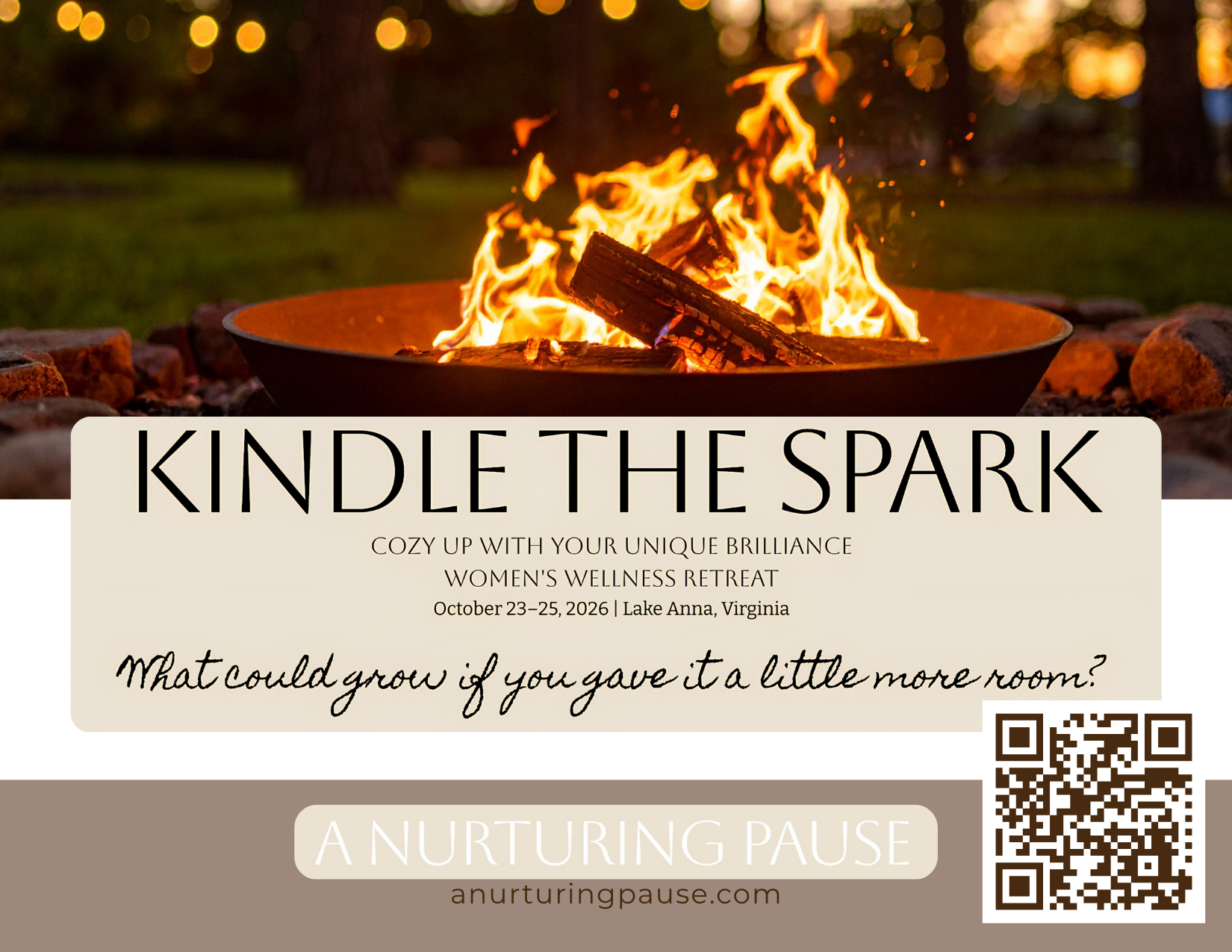 Fall Retreat at Lake Anna - A Nurturing Pause