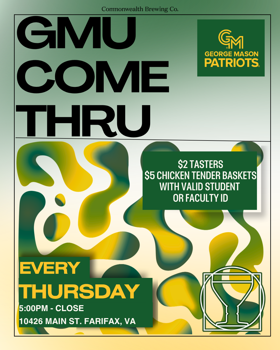 GMU COME THRU - Every Thursday! - Commonwealth