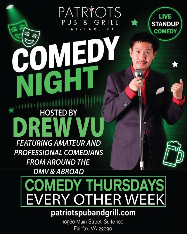 Comedy Night w/ Drew Vu - Patriots Pub &amp; Grill