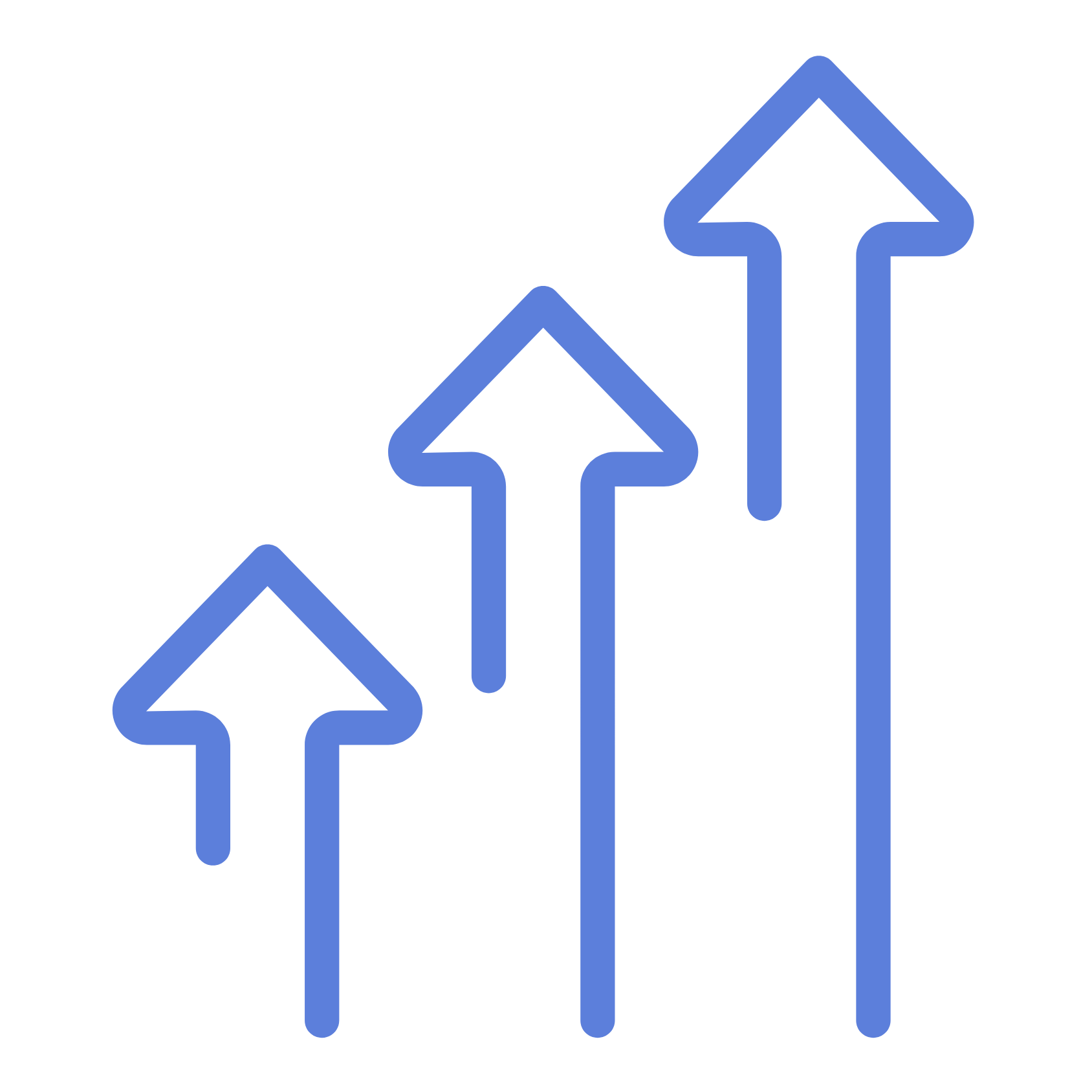 Upward Arrows