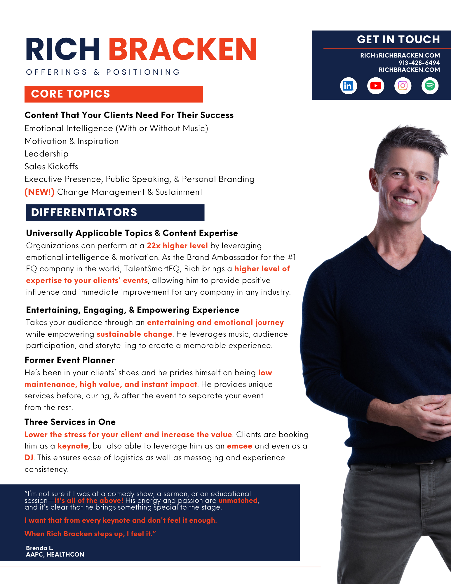 Keynote speaker information