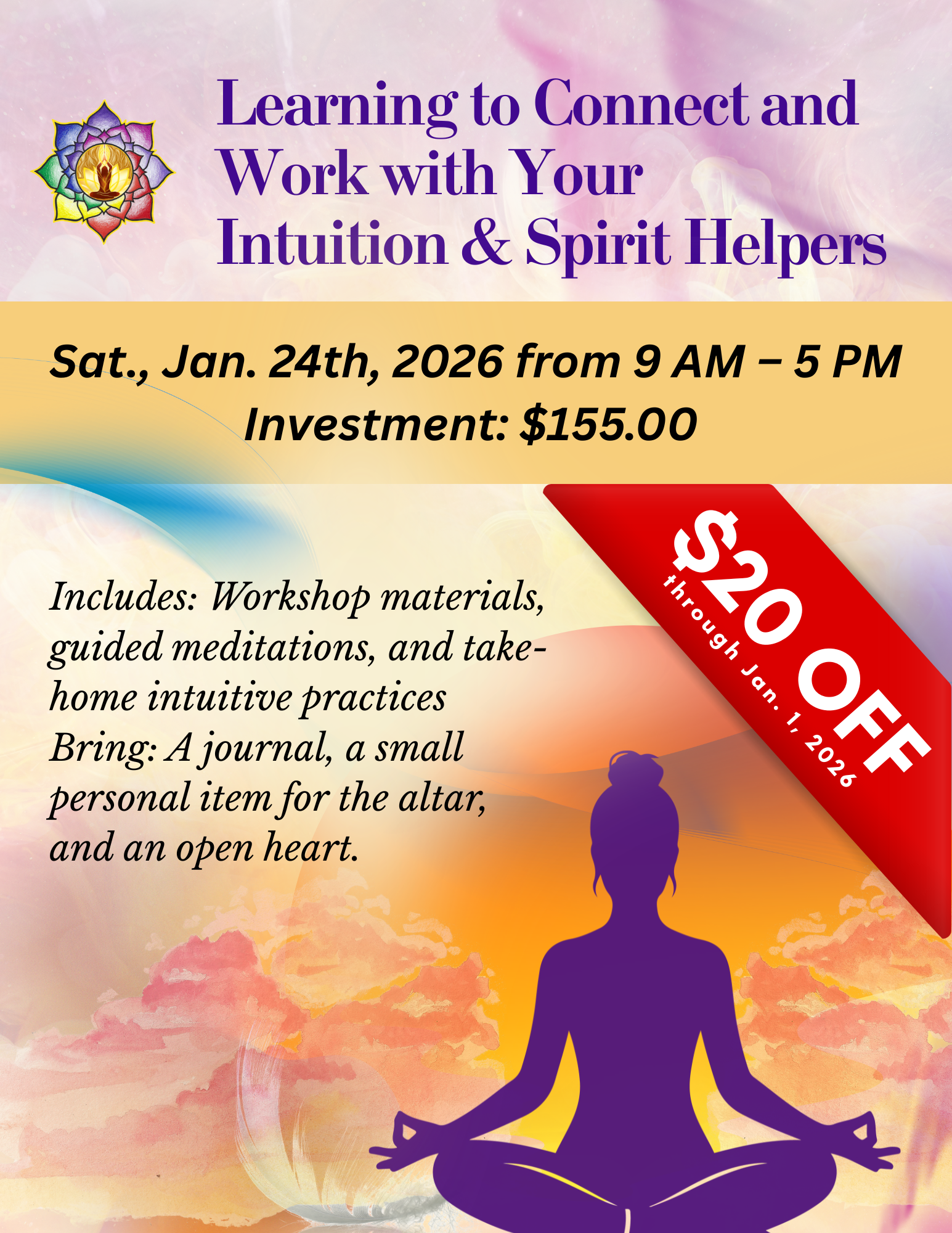 Learning to Connect and Work with Your Intuition & Spirit Helpers