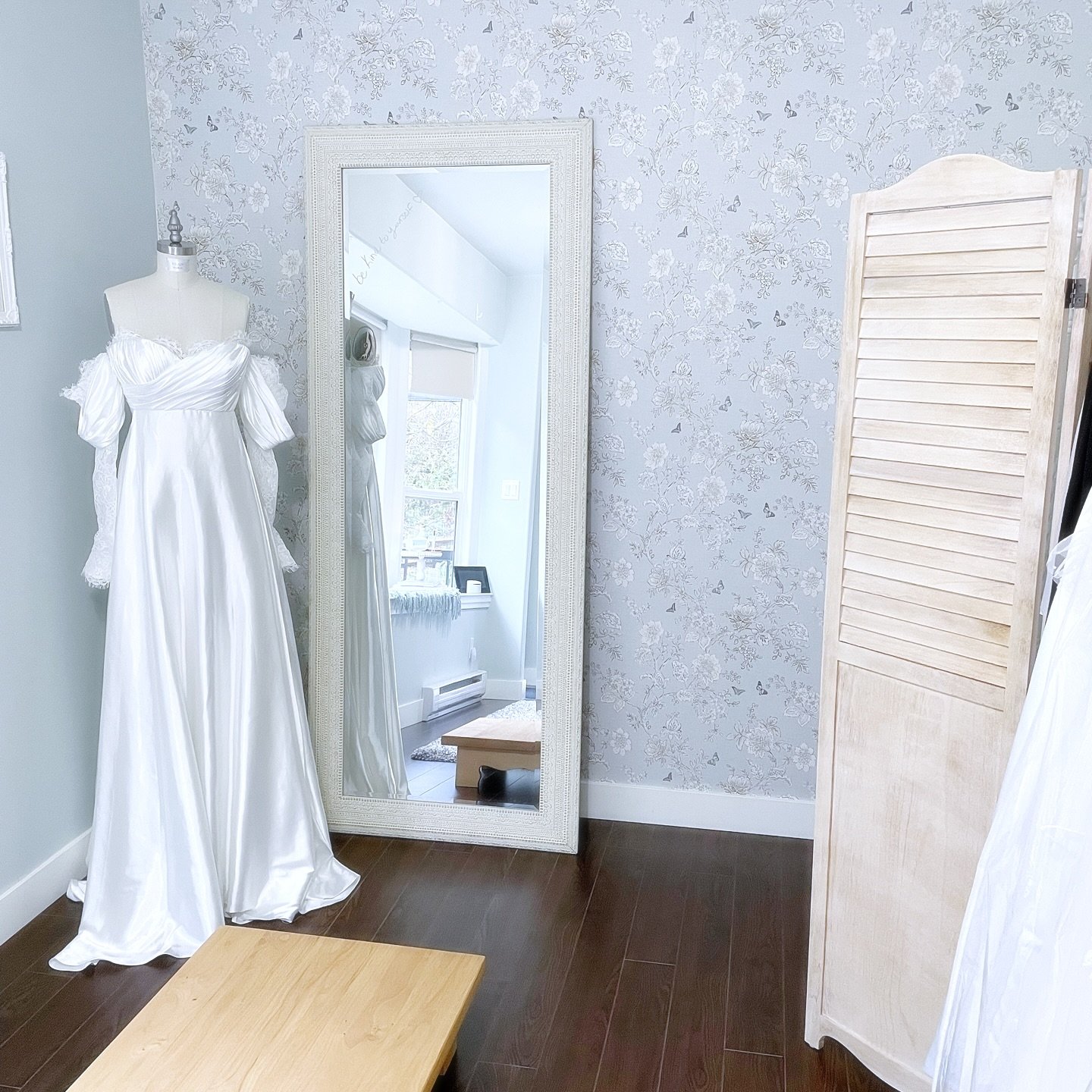 Big gown sale this weekend! Can&rsquo;t wait to meet all the brides coming out in the rain to my little showroom. 

This event does feel different, it will likely be the last consults before I take a break for maternity leave. Making the most of it t