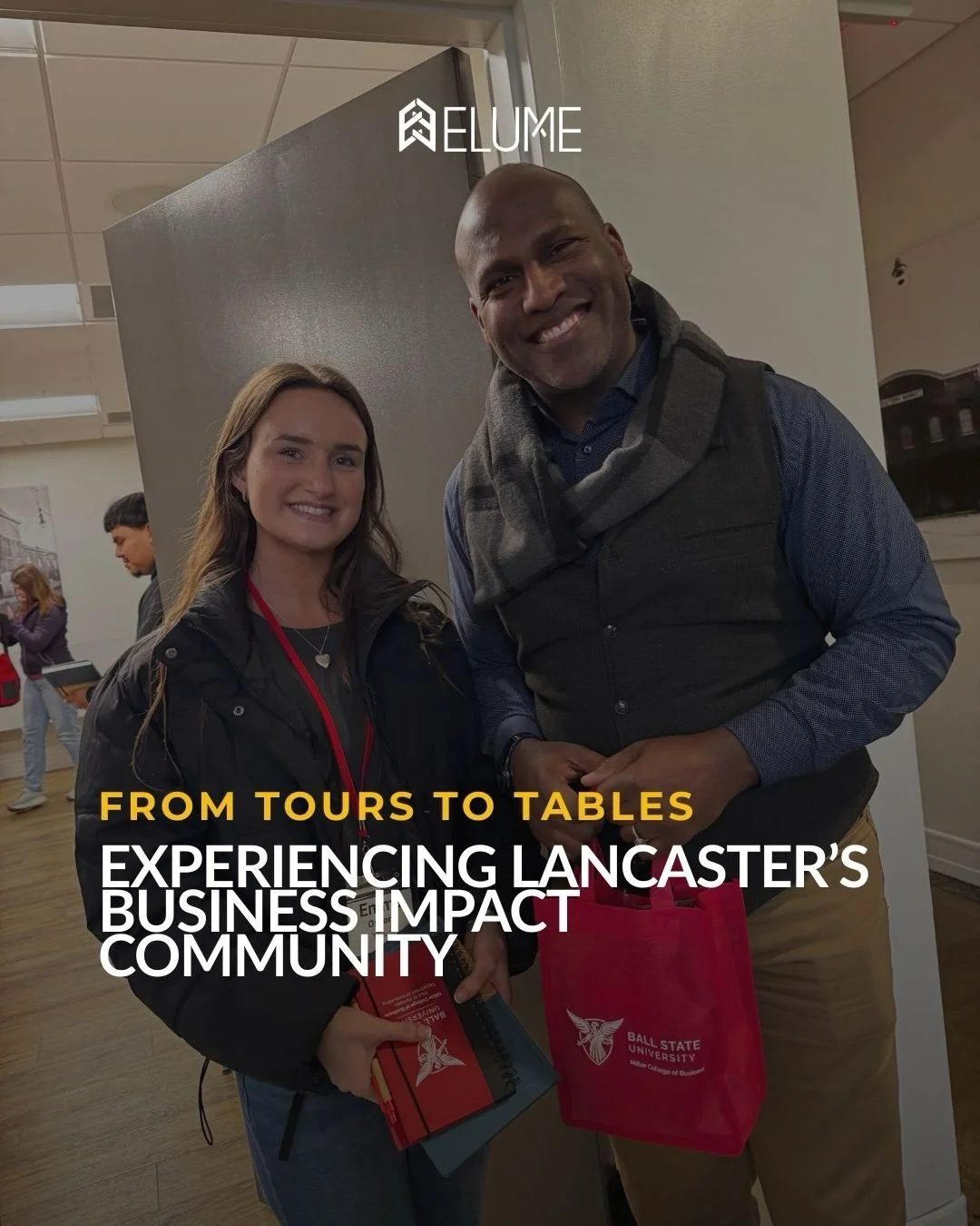 Spring break in Lancaster, but make it purpose-driven. ✨ 

To kick off #bcorpmonth , we were thrilled to welcome Professor Nadra Pencle and students from Ball State University to learn about the B Corp movement&mdash;and, as a B Corp ourselves, we co