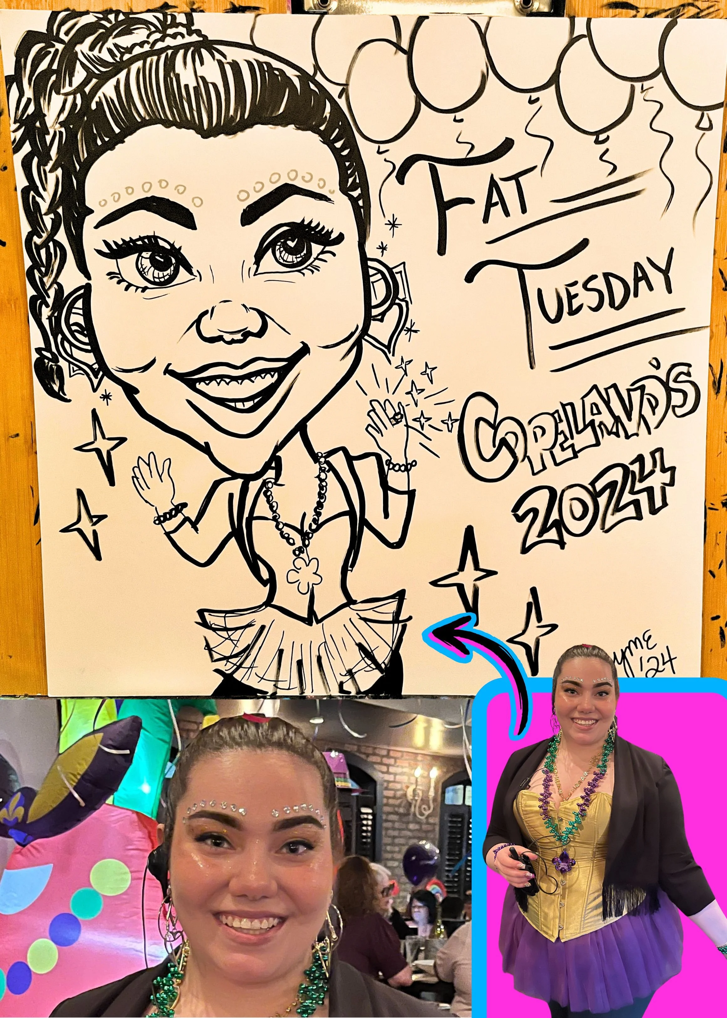 Fun Party Caricature Entertainment YME