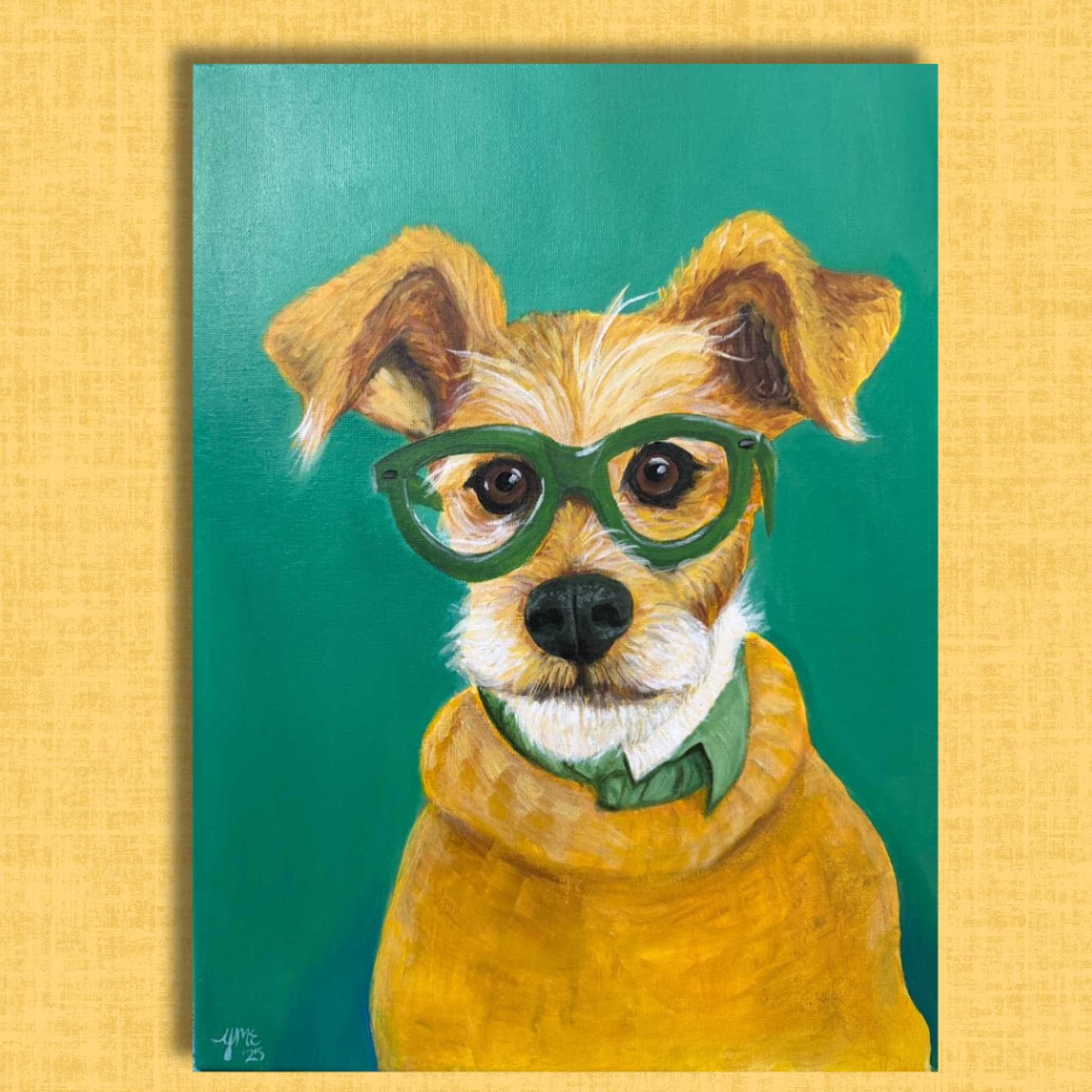 Dog portrait terrier by YME Artwork.jpg