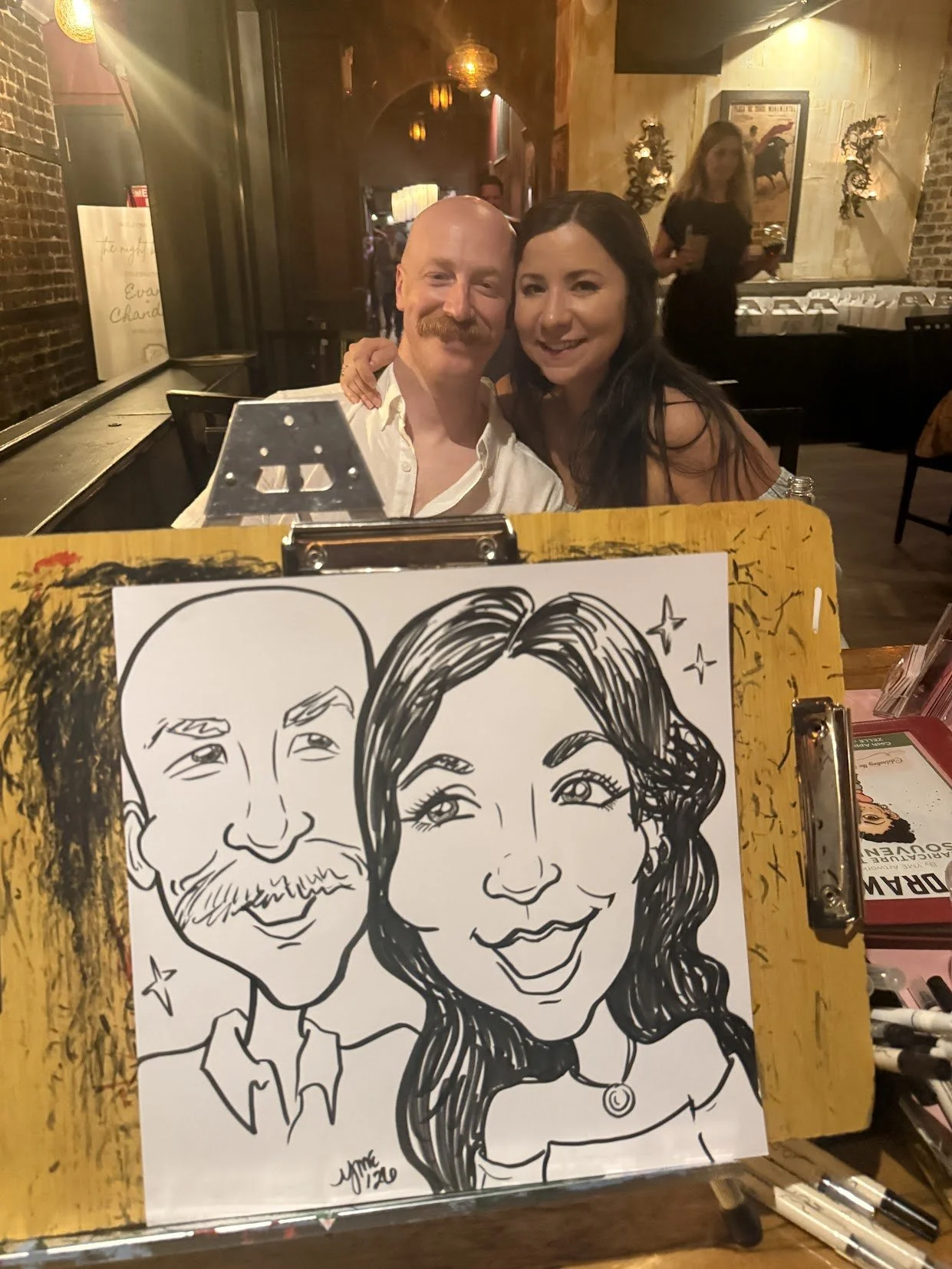 couple caricature 7 by YME.JPG