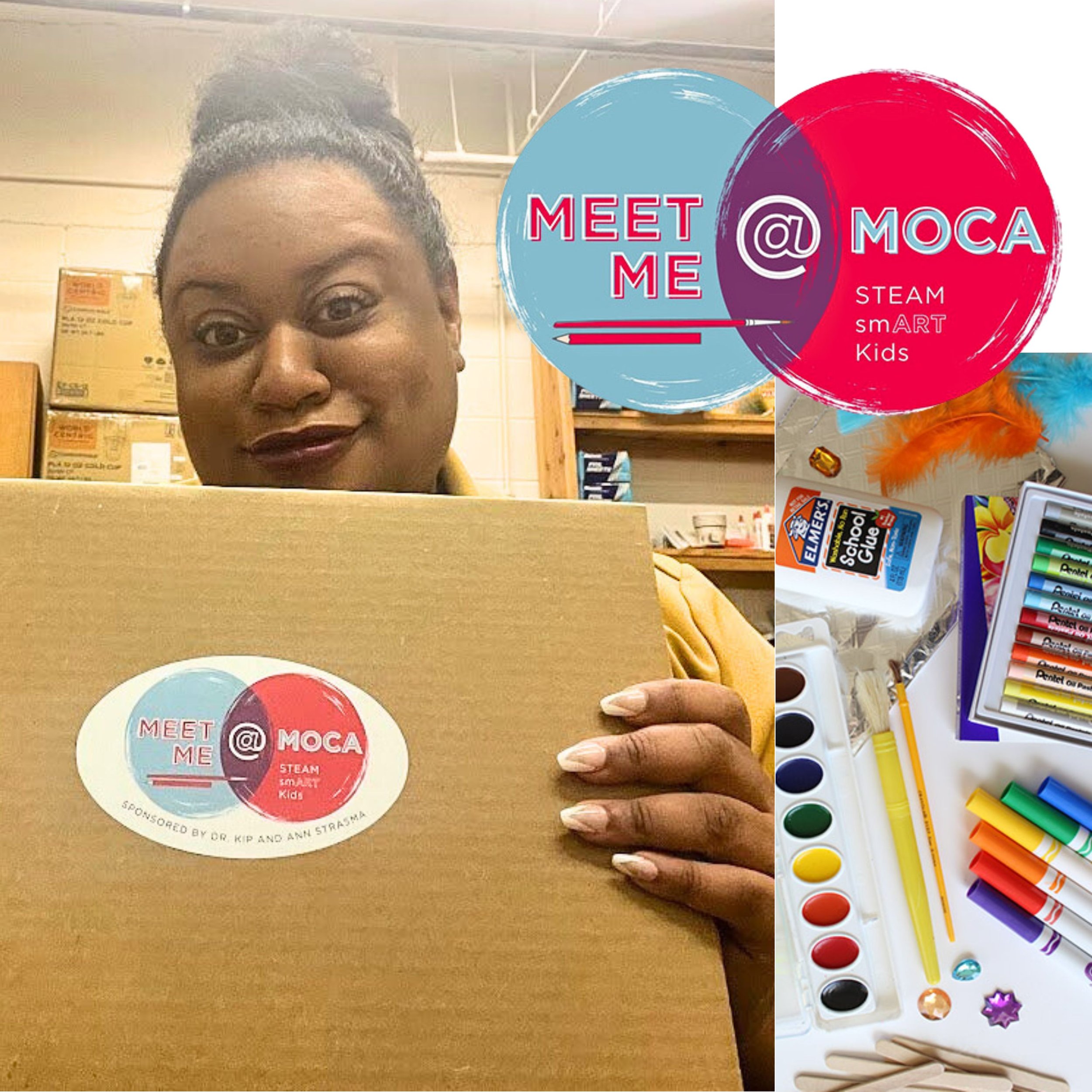 Volunteering for the "Meet Me @ MOCA" program at MOCA Jax, putting together art kits for STEAM smART kids. I had the opportunity to volunteer several times this year - shout out to the fabulous Le Milford!