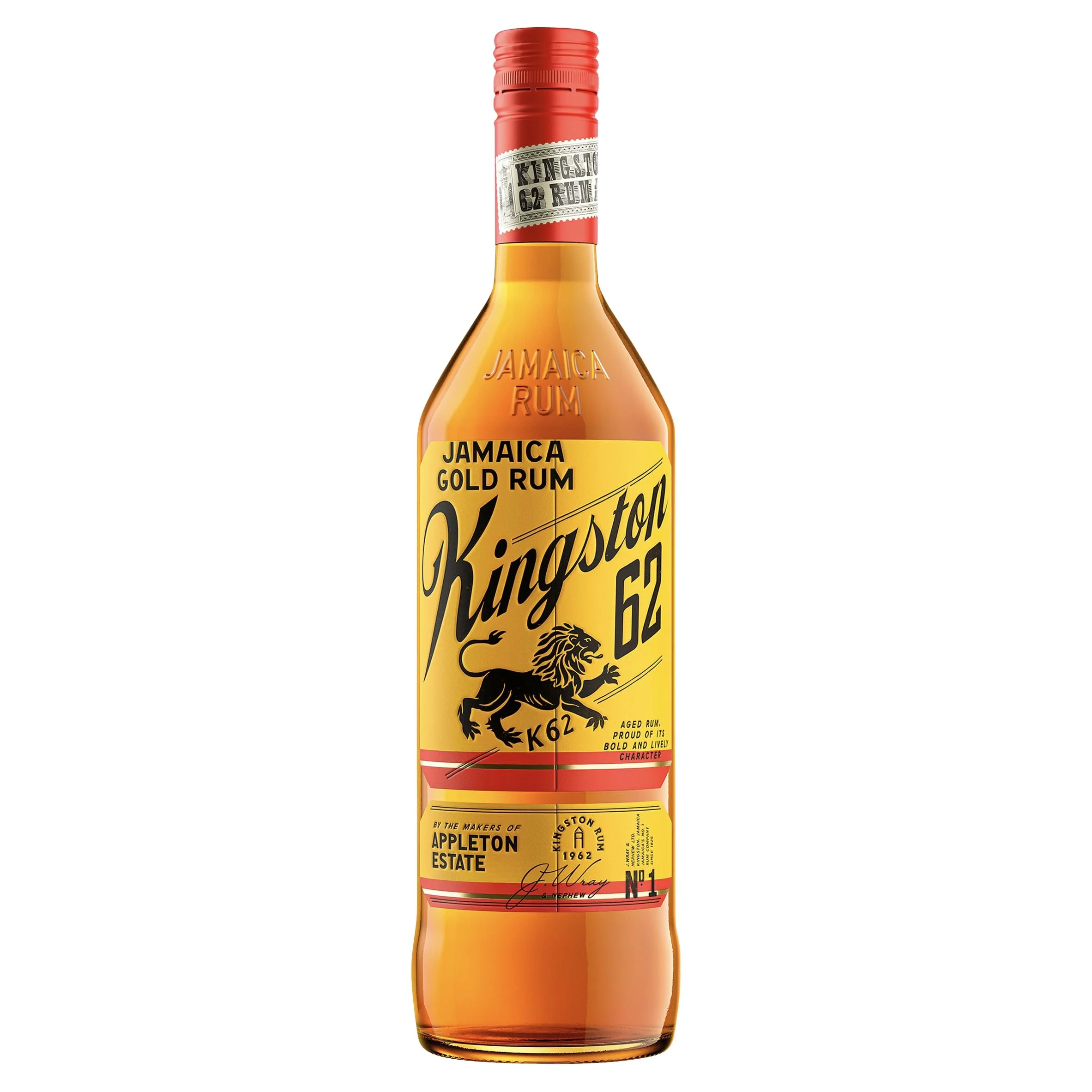 Kingston 62 Gold Jamaica Blended Rum 70cl