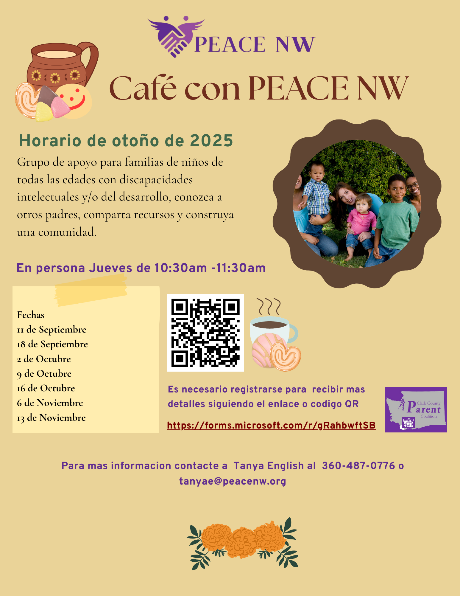 Café con PEACE NW
